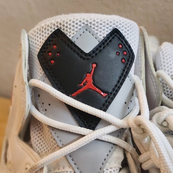 Air Jordan True Flight White Cement Basketball Sneakers 342964-104 Mens 12 main image 8